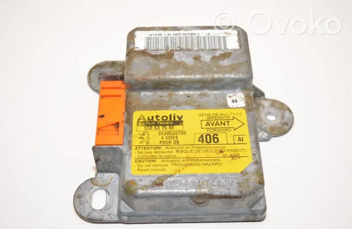 Peugeot 406 Module de contrôle airbag 9630550780