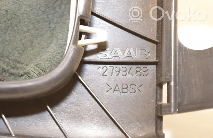 Saab 9-3 Ver2 Revêtement pommeau de levier de vitesses cuir 12786710