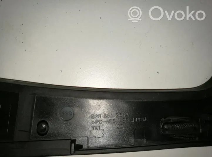 Audi A3 S3 8P Rivestimento in plastica cornice della leva del cambio 