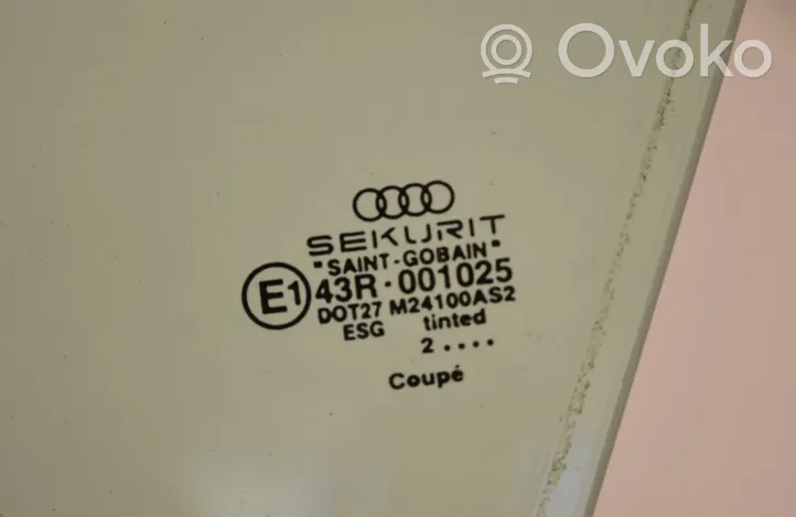 Audi TT Mk1 Vetro del deflettore della portiera anteriore - quattro porte 43R-001025