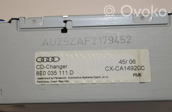 Audi A4 S4 B7 8E 8H Changeur CD / DVD CX-CA1492GC