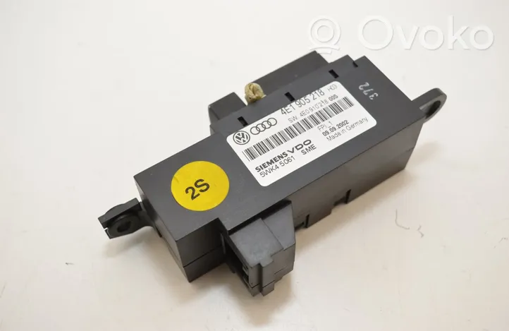 Audi A8 S8 D3 4E Interruttore a pulsante start e stop motore 5WK45061