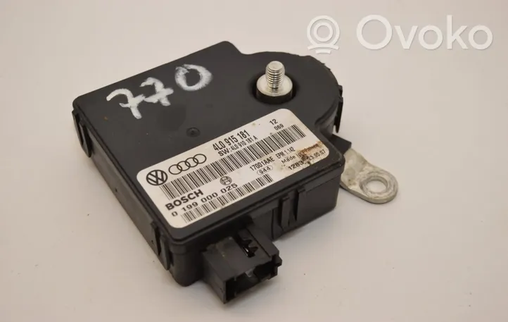 Audi Q7 4L Akun ohjainlaite 0199000025