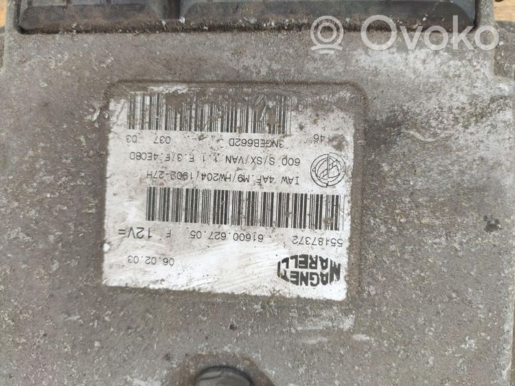 Fiat 124 Spider Unité de commande, module ECU de moteur 55187372 3NGEB662D