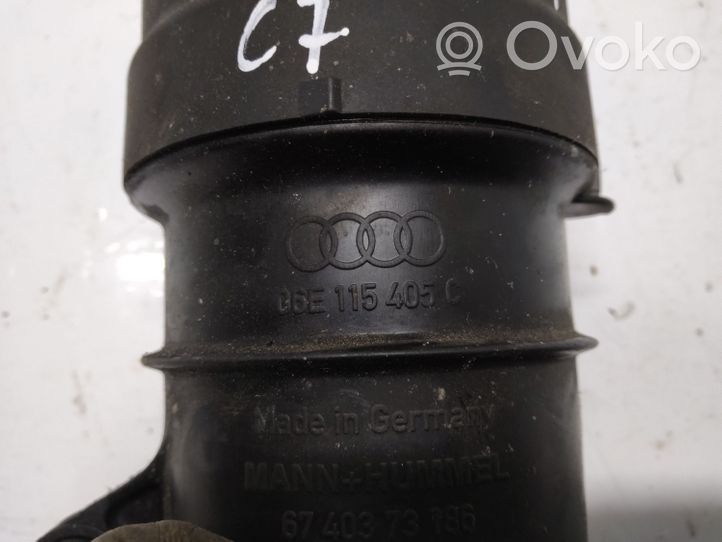 Audi A6 S6 C7 4G Supporto di montaggio del filtro dell’olio 06E115405C