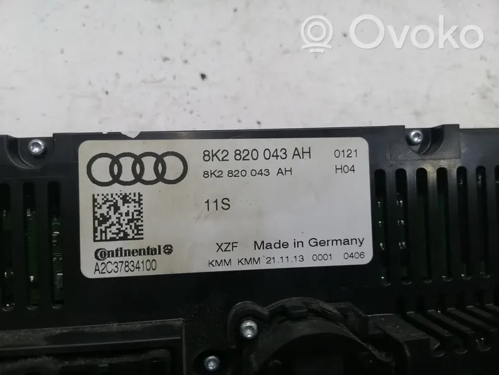 Audi A5 Sportback 8TA Climate control unit 8K2820043AH