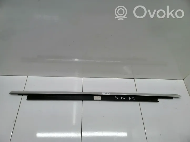 Audi A3 S3 8V Rear door glass trim molding 8V4853283