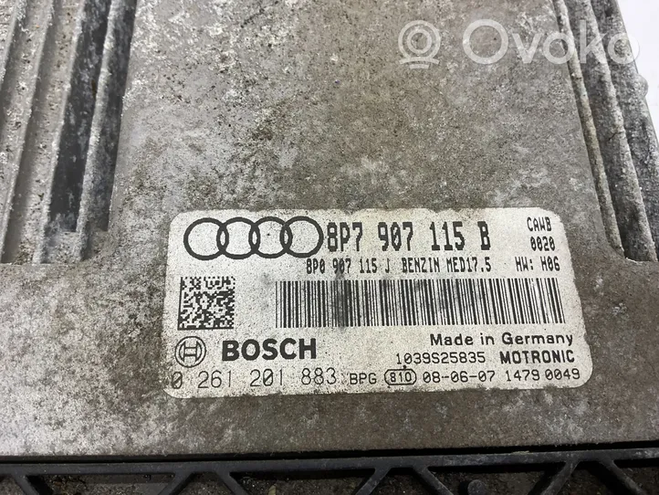 Audi A3 S3 8P Sterownik / Moduł ECU 8P7907115B