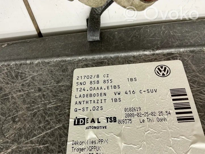 Volkswagen Tiguan Wykładzina podłogowa bagażnika 5N0858855