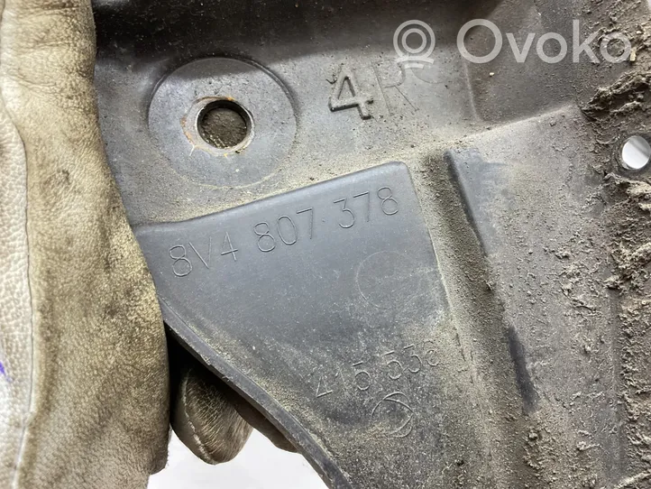 Audi A3 S3 8V Soporte de montaje del parachoques trasero 8V4807378