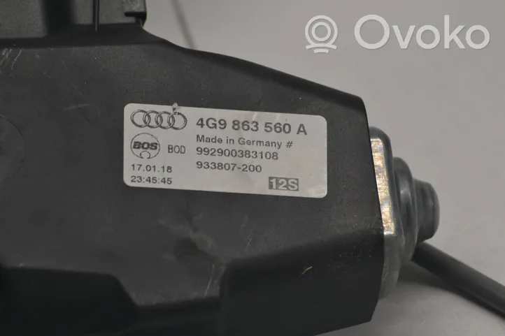 Audi A6 S6 C7 4G Užuolaidos (štorkės) varikliukas 4G9863560A