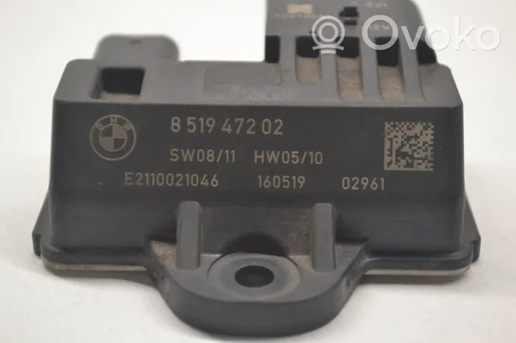 BMW X5 E70 Przekaźnik / Modul układu ogrzewania wstępnego 8519472