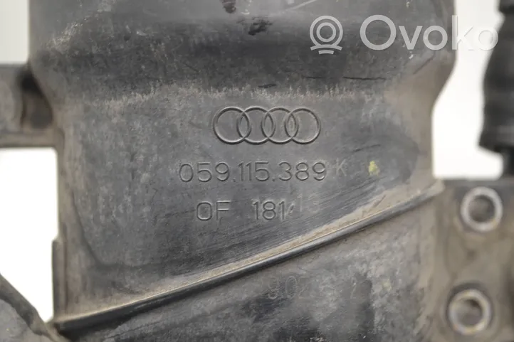 Audi A6 S6 C7 4G Öljynsuodattimen kannake 059115389K