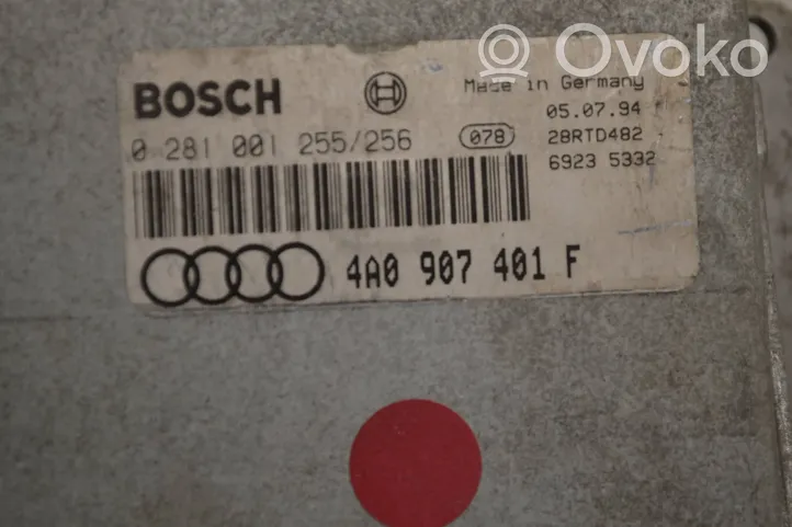 Audi A6 S6 C4 4A Calculateur moteur ECU 4A0907401F