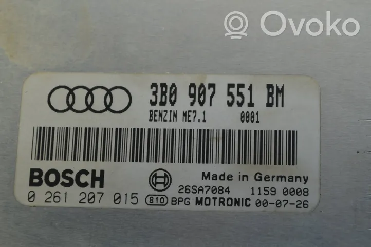 Audi A6 S6 C5 4B Calculateur moteur ECU 3B0907551BM