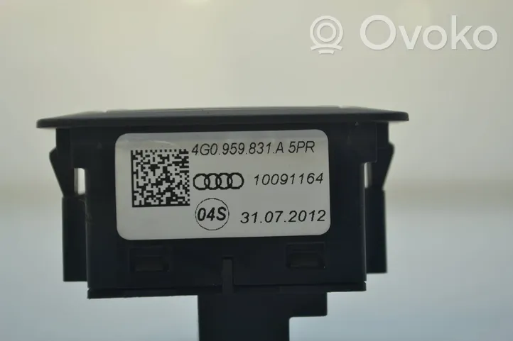 Audi A4 S4 B8 8K Botón interruptor de maletero abierto 4G0959831A