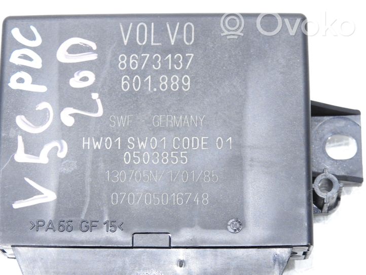 Volvo V50 Unité de commande, module PDC aide au stationnement 8673137