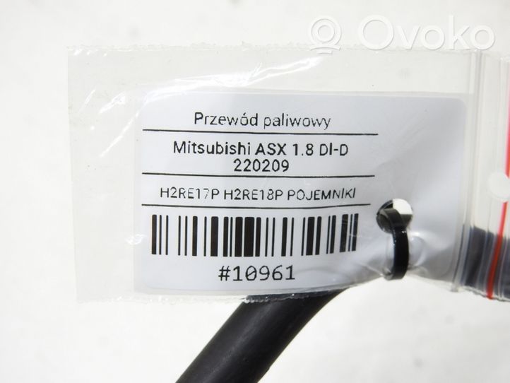 Mitsubishi ASX Przewód / Wąż przelewowy paliwa 