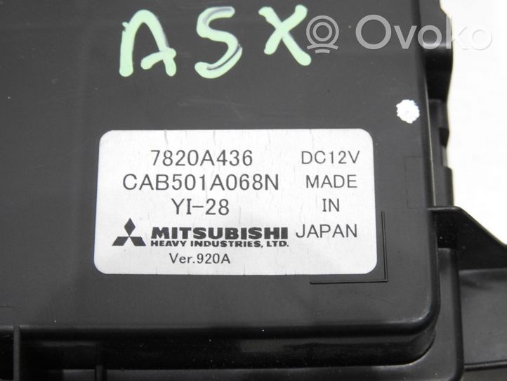 Mitsubishi ASX Puhaltimen ohjainlaite 7820A436