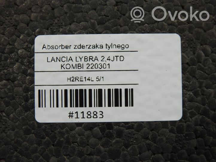 Lancia Lybra Renfort de pare-chocs arrière (mousse) 46767032