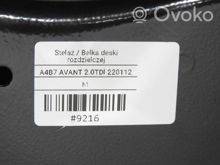 Audi A4 S4 B7 8E 8H Stelaż / Belka deski rozdzielczej 8H1857025A