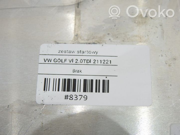 Volkswagen Golf VI Kit centralina motore ECU e serratura 03L906022AH