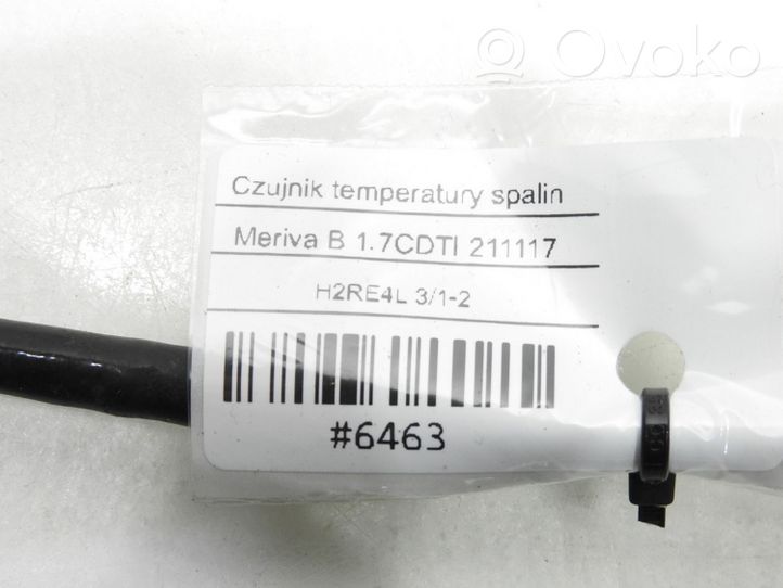 Opel Meriva B Sensor de temperatura del escape 55574938