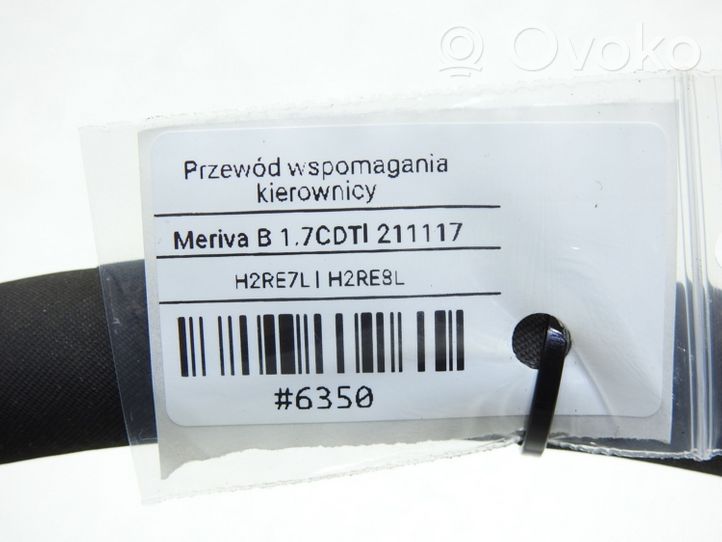 Opel Meriva B Przewód wspomagania kierownicy A0013710
