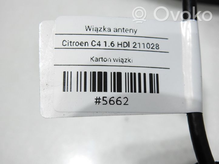 Citroen C4 I Radio antena 9650089780