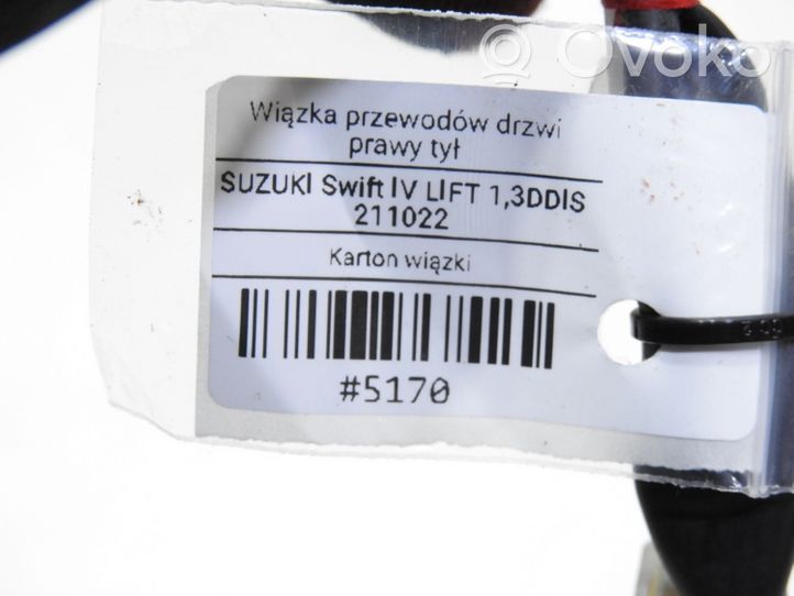 Suzuki Swift Takaoven johtosarja 36751-62J10