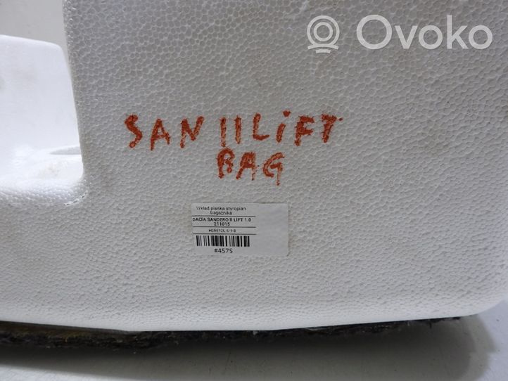 Dacia Sandero Garniture de section de roue de secours 849B88025R