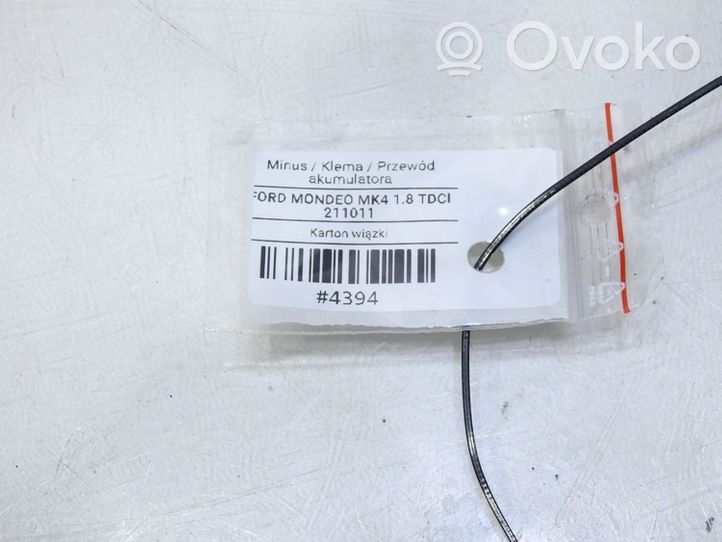 Ford Mondeo MK IV Cavo negativo messa a terra (batteria) 6G9T-14301BJ