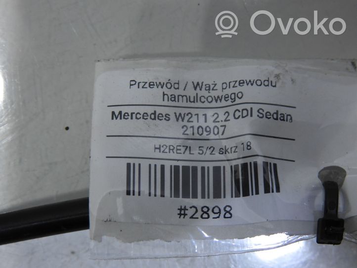 Mercedes-Benz E W211 Tubo flessibile circuito dei freni 