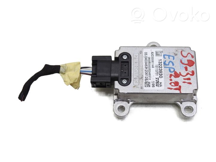 Saab 9-3 Ver2 Sensore di imbardata accelerazione ESP 13223930