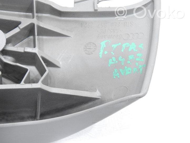 Audi A4 S4 B7 8E 8H Rivestimento cintura di sicurezza 8E9857792