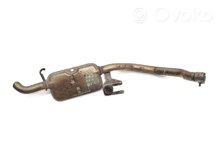 Volvo V50 Webasto auxiliary heater silencer 