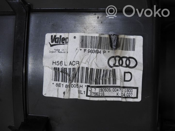 Audi A4 S4 B7 8E 8H Scatola climatizzatore riscaldamento abitacolo assemblata 