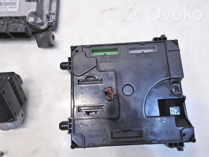 Renault Latitude (L70) Komputer / Sterownik ECU i komplet kluczy 