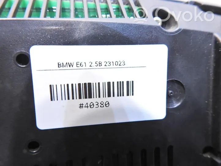 BMW 5 E60 E61 Spidometras (prietaisų skydelis) 6983149