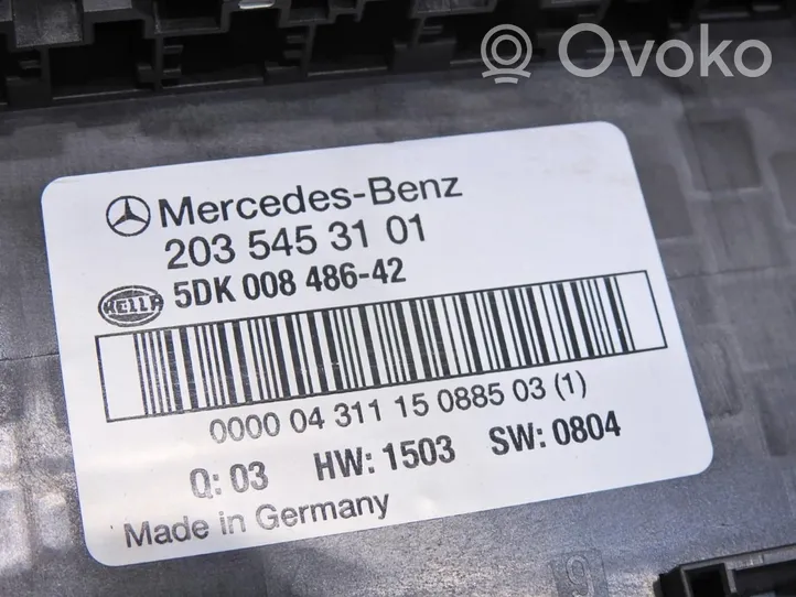 Mercedes-Benz C AMG W203 Jednostka sterowania SAM 2035453101