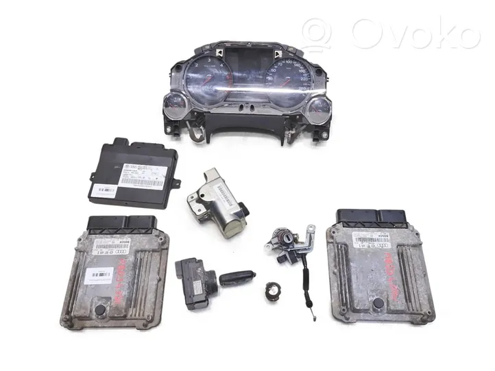Audi A8 S8 D3 4E Kit calculateur ECU et verrouillage 4E0907409B
