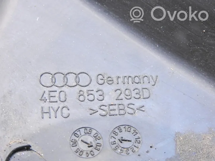 Audi A8 S8 D3 4E Takavalon osa 4E0853293D