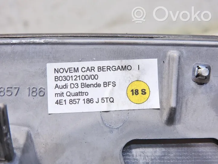 Audi A8 S8 D3 4E Other dashboard part 4E1857186J