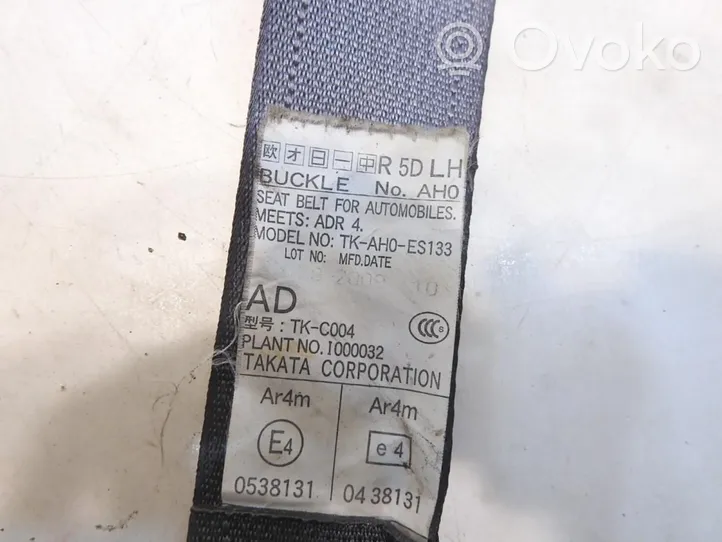 Subaru Legacy Ceinture de sécurité arrière TK-AH0-ES133