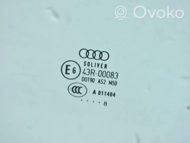 Audi A6 Allroad C6 Szyba drzwi przednich 