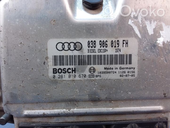 Audi A3 S3 8L Блок управления парковки 0281010670