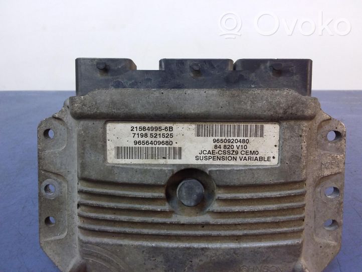 Peugeot 607 Module de contrôle de boîte de vitesses ECU 9656409680