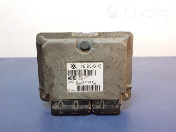 Skoda Fabia Mk1 (6Y) Komputer / Sterownik ECU silnika 036906034KE