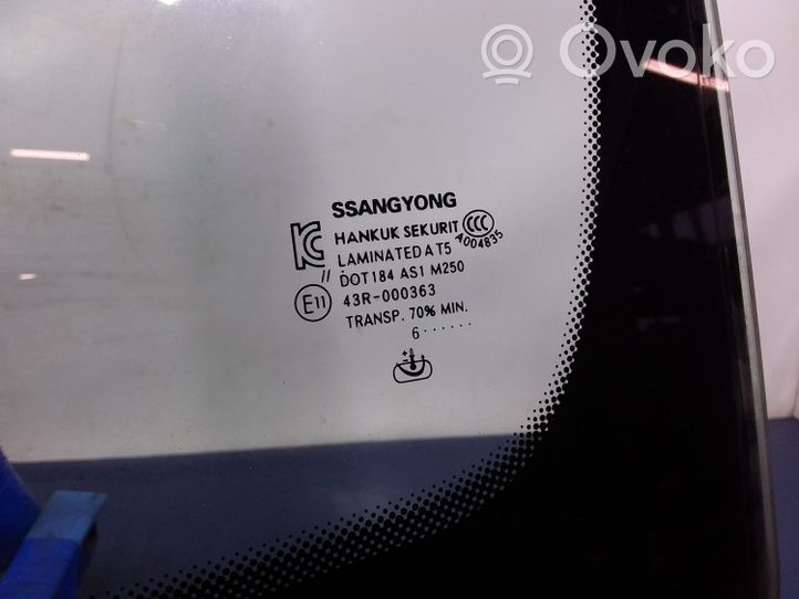 SsangYong Tivoli Tuulilasi/etulasi/ikkuna 