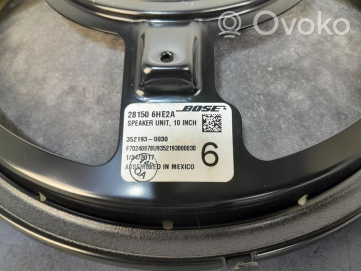 Infiniti Q50 Subwoofer altoparlante 28150-6HE2A